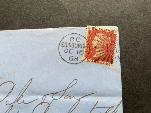 1868 Queen Victoria Brunswick Star Cover