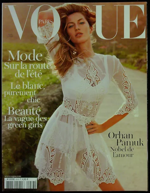 VOGUE PARIS 4/2011 GISELE BUNDCHEN Anja Rubik ISABELI FONTANA Malgosia Bela @NEW