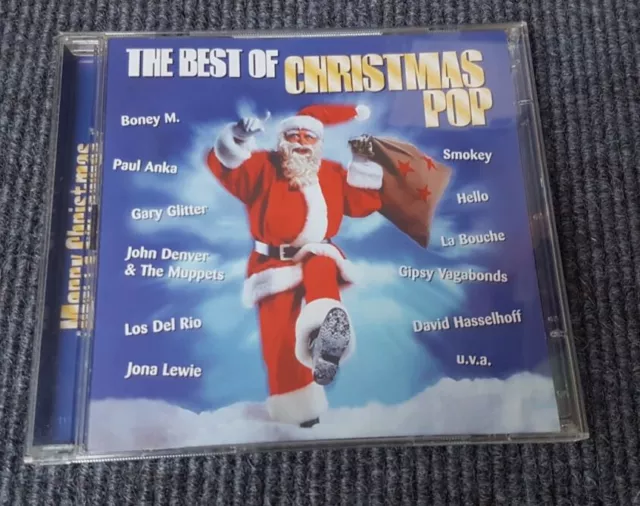 2 CD The Best Of Christmas Pop, Smokie Boney M Sinatra Hasselhoff ELP Rattles