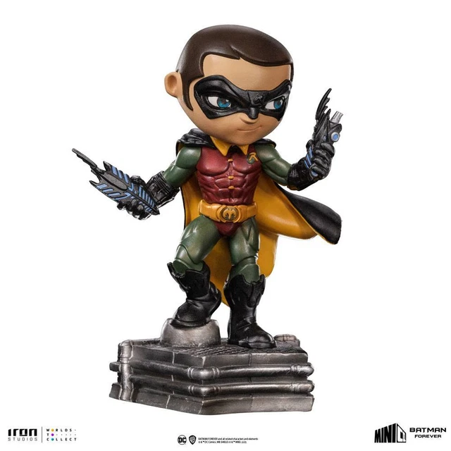 BATMAN FOREVER MINI Pvc Figura Robin 14 Cm Iron Studios EUR 65