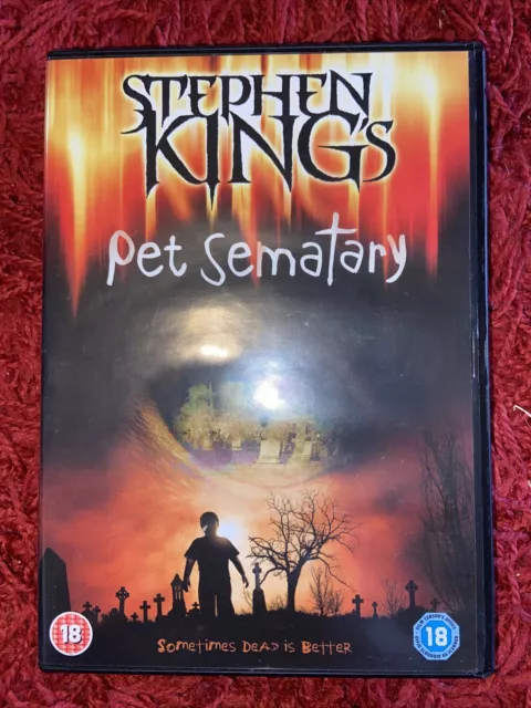 Stephen kings pet sematary dvd original.. region 2