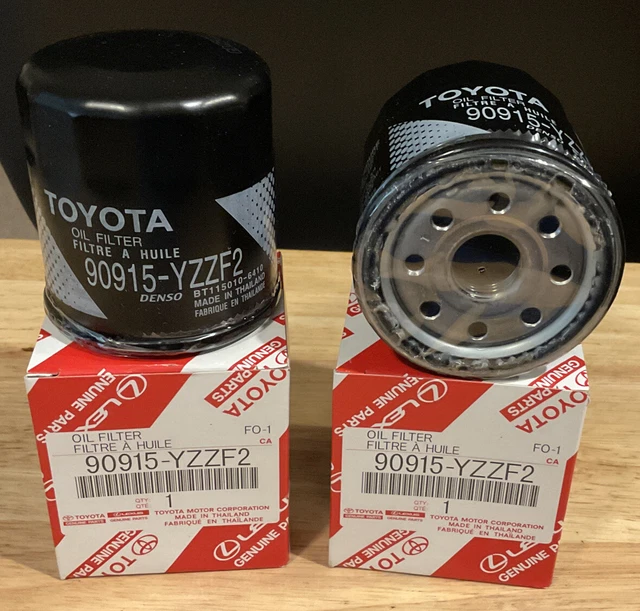 TOYOTA/LEXUS OEM ENGINE Oil Filter 90915YZZF2 Genuine Parts Lot of 2