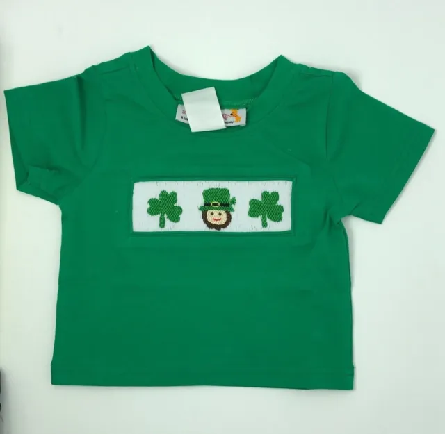 Baby Boy vert St Patrick's Day T-Shirt 3M vert TOUT NEUF ! BB3