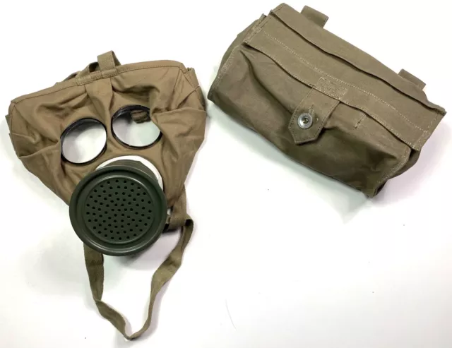 WWI GERMAN INFANTRY M1915 GASK MASK Gummimaske & CARRY BAG