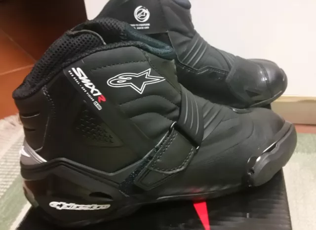 Scarpe moto Alpinestars SMX-1 R V2 NERE, taglia 41