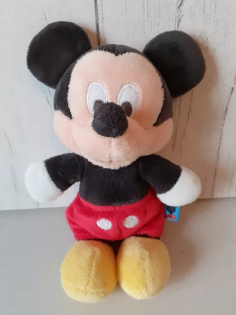 Disney Micky Mouse Soft Toy Plush Approx 9"