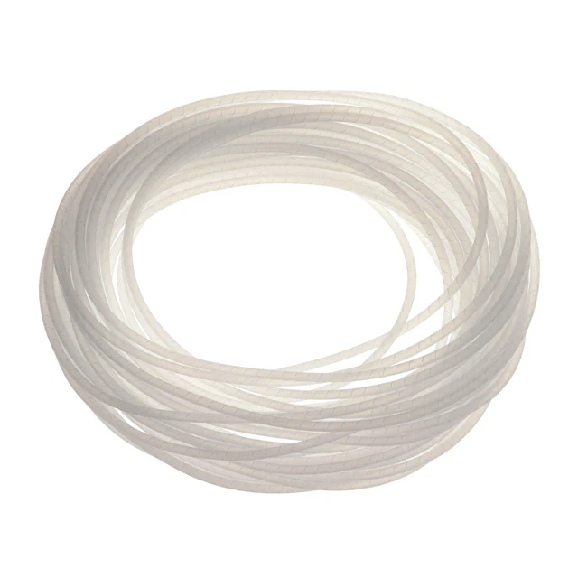 Abb Q25P82C Translucent Spiral Wire Wrap, 5-56Mm Diameter, 82-Feet