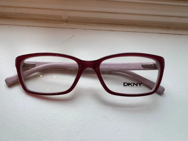 DKNY DK Full Rim Eyeglasses Glasses Frames Eyewear 4630 Pink 53 16 140 NEW
