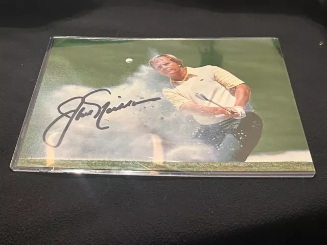 Jack Nicklaus GOLF Signed Autographed 8x10 PHOTO