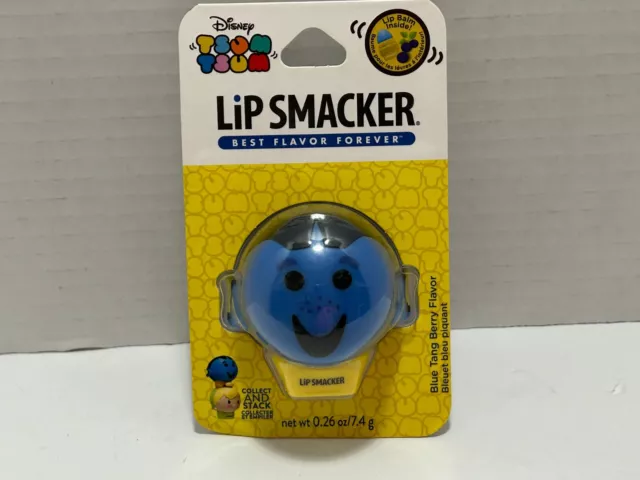 Lip Smackers Disney Tsum Tsum Lip Balm Blue Nemo Tang Berry Flavor New