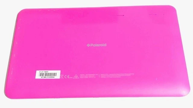 Cache arrière pour tablette Polaroid rose