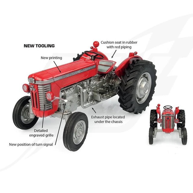 UNIVERSAL HOBBIES - Tracteur version USA – MASSEY FERGUSON 65