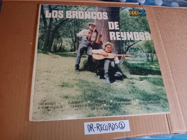 Los Broncos De Reynosa Lp Original Norteño Corridos