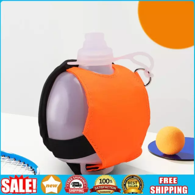 Tragbare Mini-Trinkflasche, kreativer Wasserkocher mit fließendem Wasser (Orange