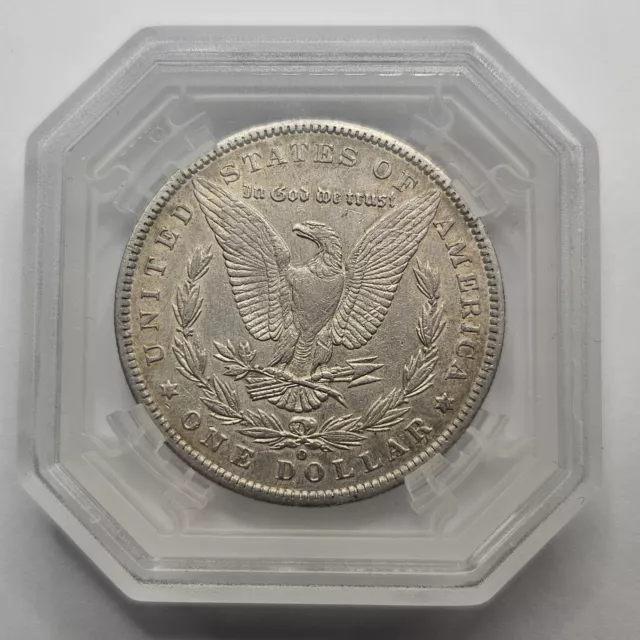 USA - Morgan dollar USA 1886 O GENI AU Cleaned 3