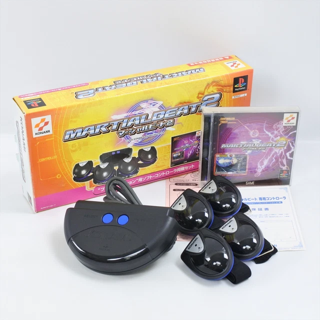 MARTIAL BEAT Controller Konami SLPM-87146 For PS1 Playstation 0701