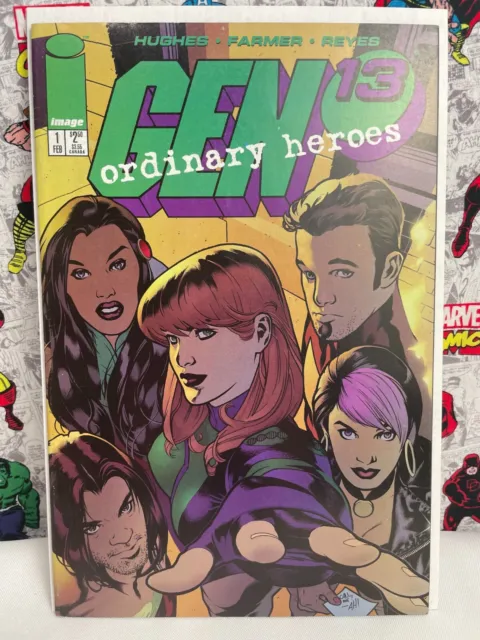Gen 13 Ordinary Heroes #1 - Marvel 1996 - Adam Hughes Cover  VF/NM