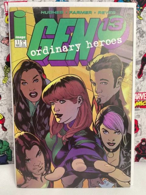 Gen 13 Ordinary Heroes #1 - Marvel 1996 - Adam Hughes Cover  VF/NM