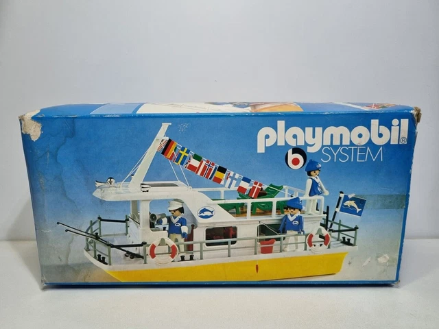 Playmobil 3540 – Bateau De Plaisance Années 80 (incomplet)