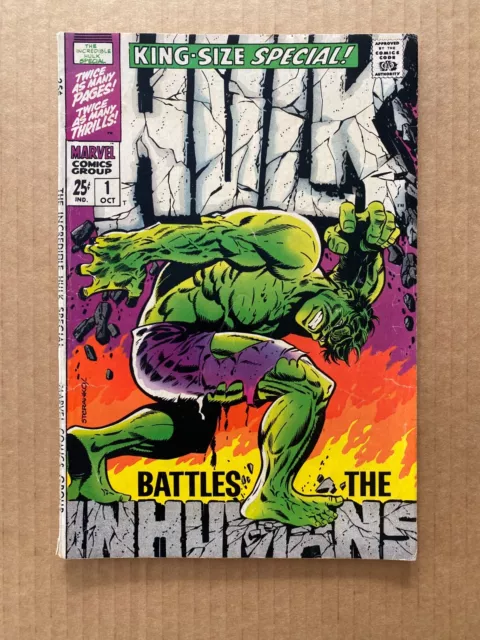 Incredible Hulk Annual 1 King Size Special! # 1 (1968) Vs Inhumans