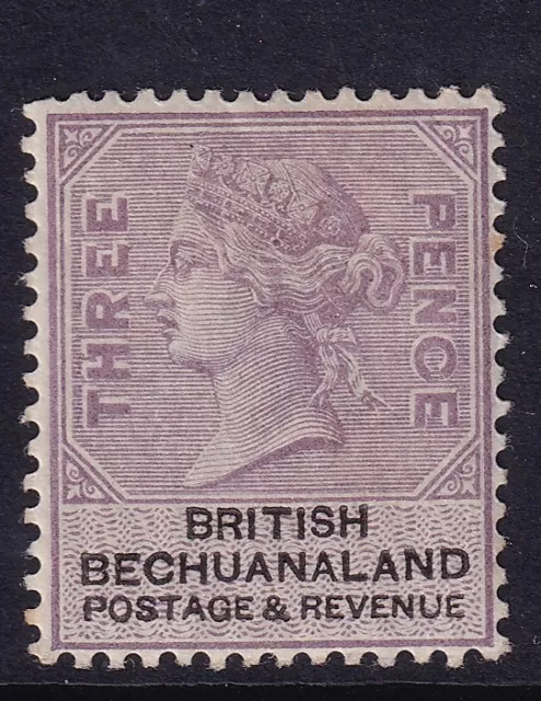 BRITISH BECHUANALAND QV SG12, 3d lilac & black, Mounted MINT.