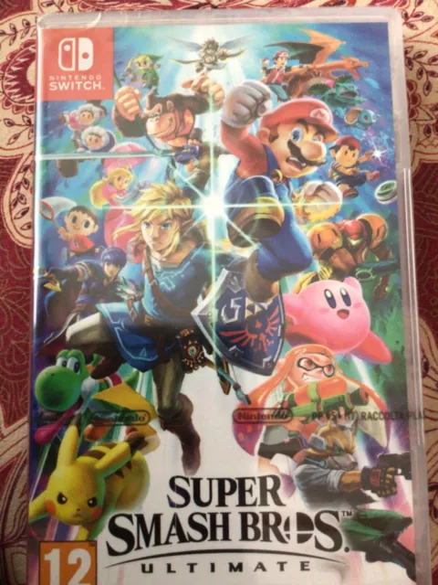 Super Smash Bros Ultimate (Nintendo Switch, 2018) New unopened and sealed