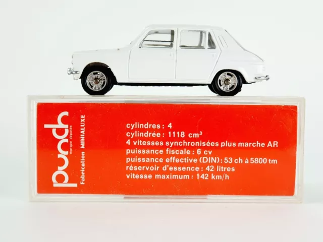 Minialuxe - Simca 1100 - Ancien Plastique Punch