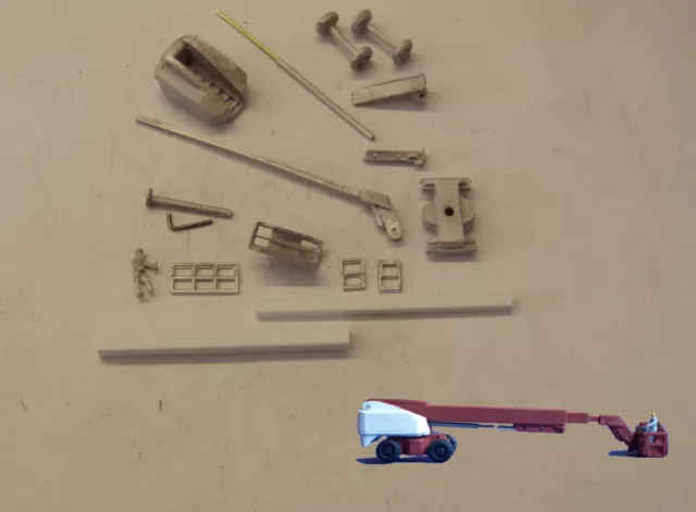 P&D Marsh N Scale N Gauge M20 Telescopic platform lift kit requires painting