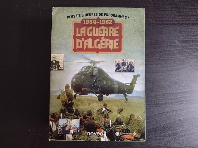 LA GUERRE D'ALGERIE 1954 -1962 LOT COFFRET 5 DVD + HARKIS : des français à part?