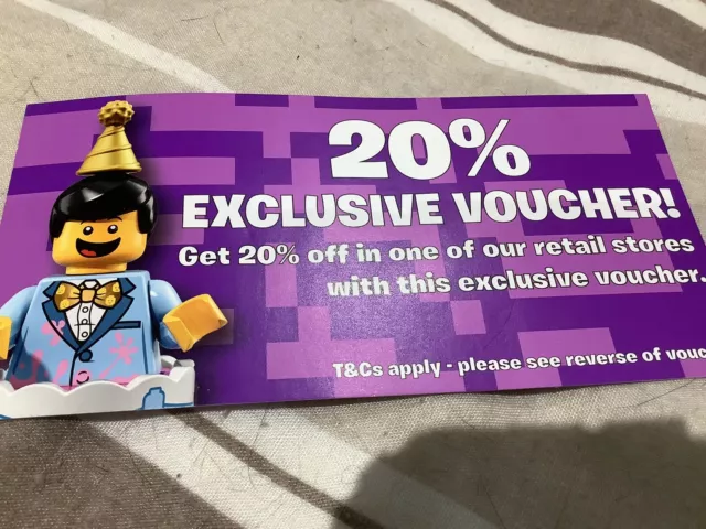 Lego Land vouchers