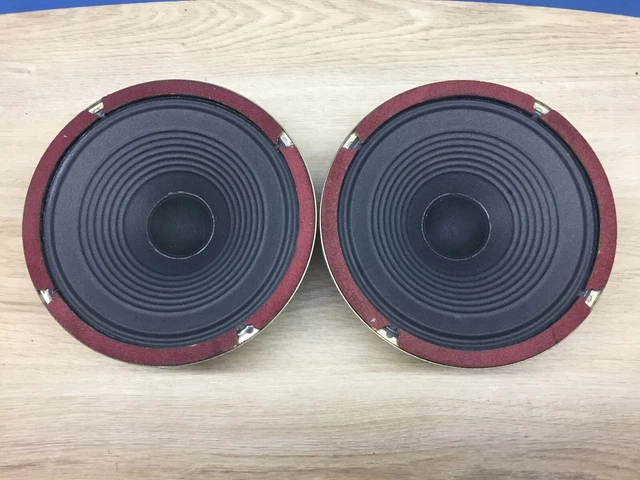 Pair of Rola Alnico Speaker, 8 Inch, 4 Ohm, Made in Australia, see VIDEO