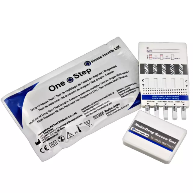 8in1 Multi-Drug Test Kit - Comprehensive Panel - Accurate Result - One Step