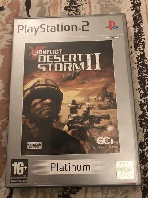 PS2 CONFLICT DESERT Storm II Platinum £2.49 - PicClick UK
