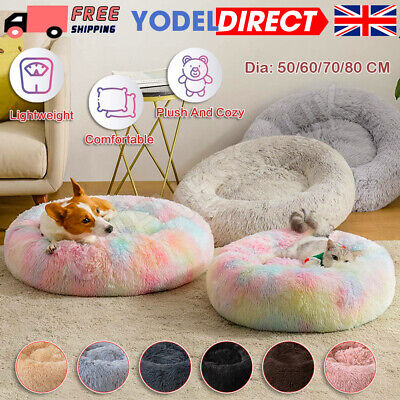 UK large Luxury Shag Warm Fluffy Pet Bed Dog Puppy Kitten Fur Soft Cushion Mat