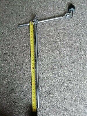 unbranded cymbal boom arm top stand for use with multi clamp/auxiliary tom clamp