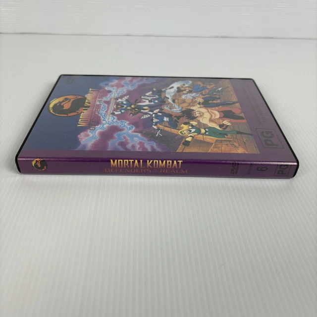 MORTAL KOMBAT DEFENDERS Of The Realm Volume 6 DVD Region 4 PAL Free