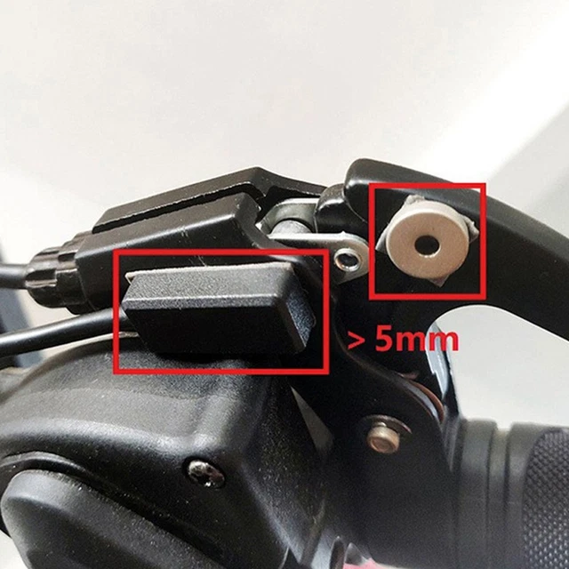 RÜSTEN SIE IHR E Bike mit diesem roten 2-poligen Bremssensor auf ...