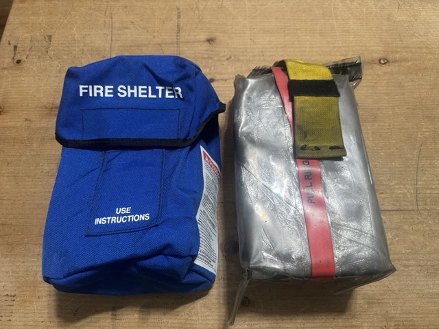 NEW GENERATION FIRE Shelter Wildland Firefighter Undeployed Standard ...