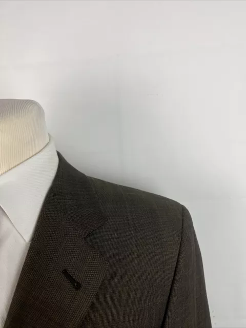 Canali Men's Brown Wool Suit 40S 32X29 $2,895 2