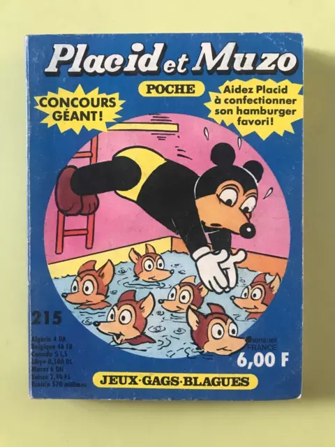 BD petit format Placid et Muzo n°215 (poche)