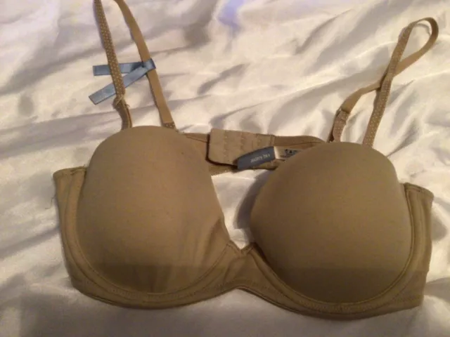 AMERICAN EAGLE Aerie Audrey Bra Size 34A Convertible Strapless Nude Womens