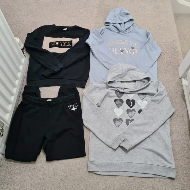 girls bundle track suit 12-13 years  vgc