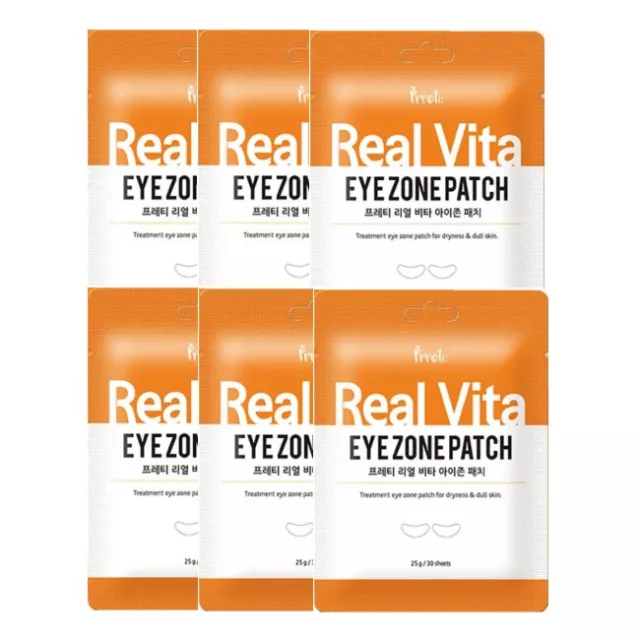 [Prreti] Véritable Vita Eye Zone Patch Hydratante Masque 6 Paquets Corée Neuf