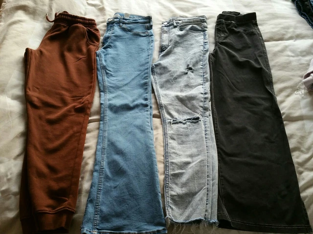 Girls Jeans Bundle X 3 Plus Next Joggers 11/11-12 Years