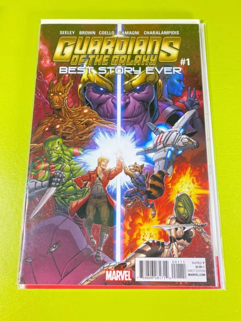 Guardians of the Galaxy Best Story Ever #1 Seeley NM 9.4 1st Print Marvel Comics