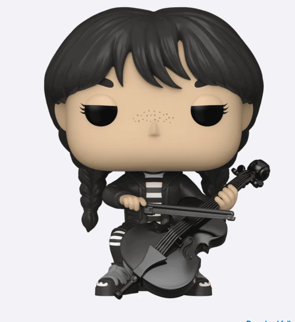 Funko POP! Wednesday 1310# Wednesday Addams with Cello Vinyl Action Figures 2