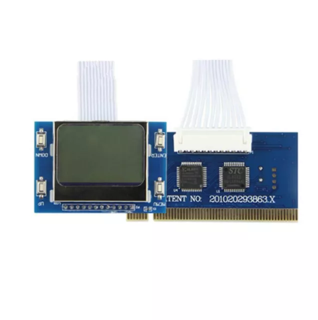 Analizador de placa base PCI tarjeta de diagnóstico posterior probador para PC computadora portátil de escritorio PTI8