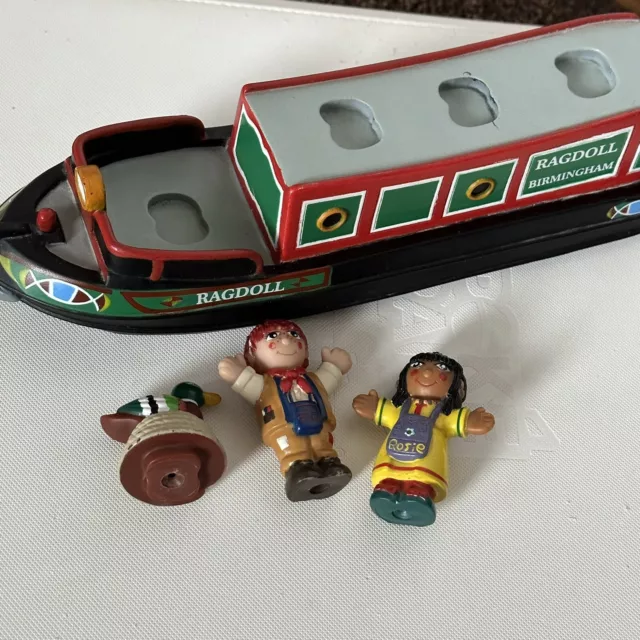 Rosie & Jim Canal Narrowboat Barge Boat with Figures Playset - Complete - Rare!!