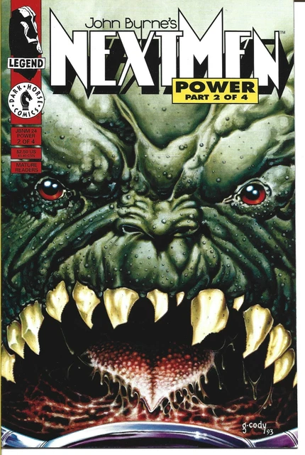 John Byrne's Next Men #24 Dark Horse Comics 1994 Bagged And Boarded