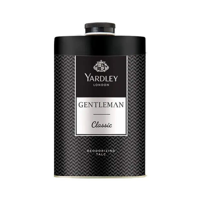 Yardley London Gentleman Classic Deodorizing Talc for Men, 250g